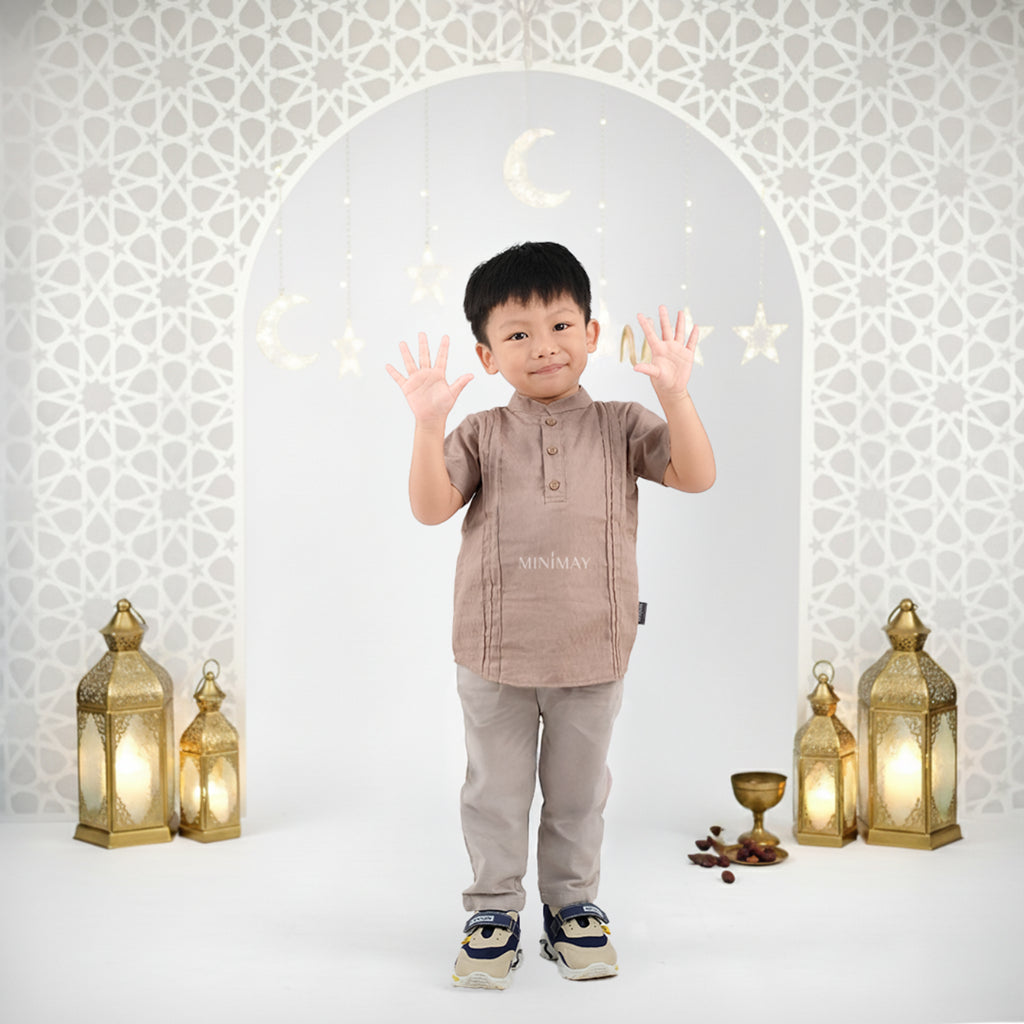 MINIMAY Kemeja Rayyan Dobby