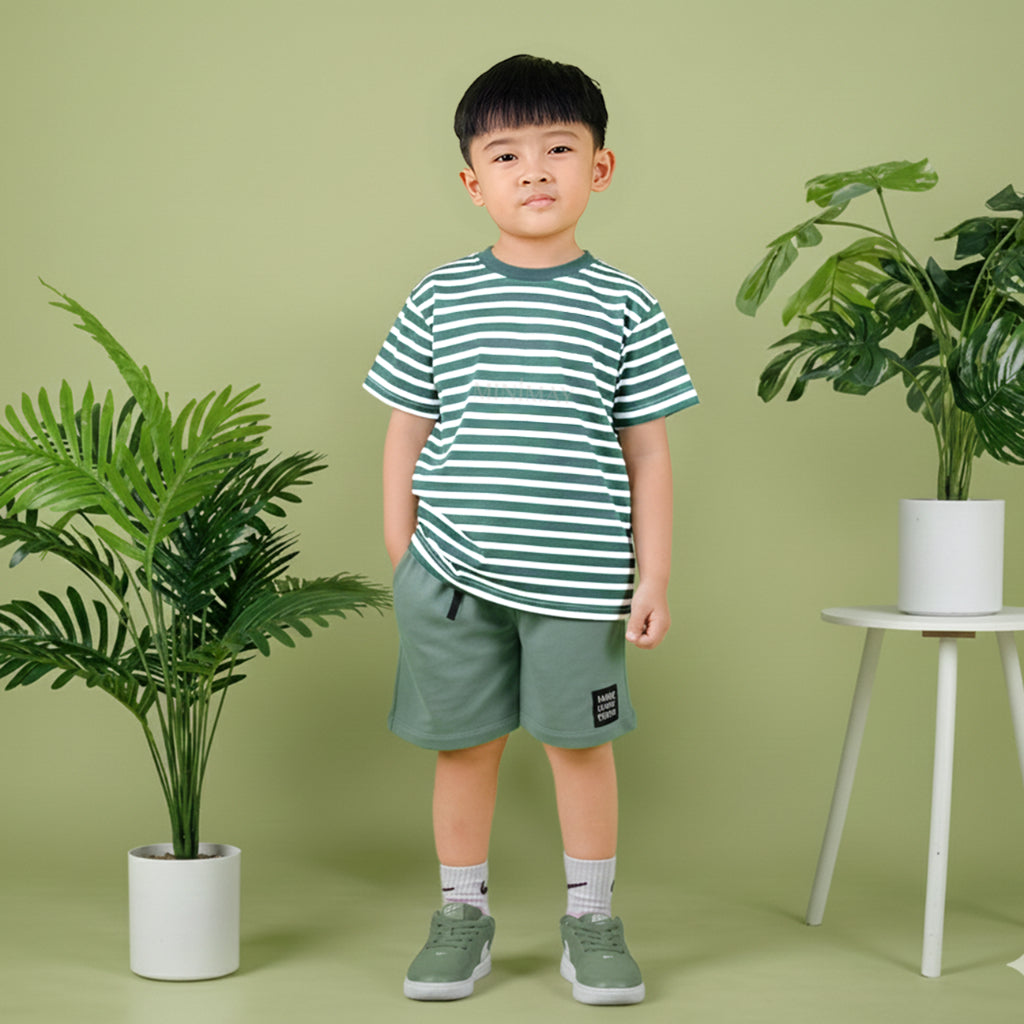 MINIMAY Kaos Striped Tee Versi 2