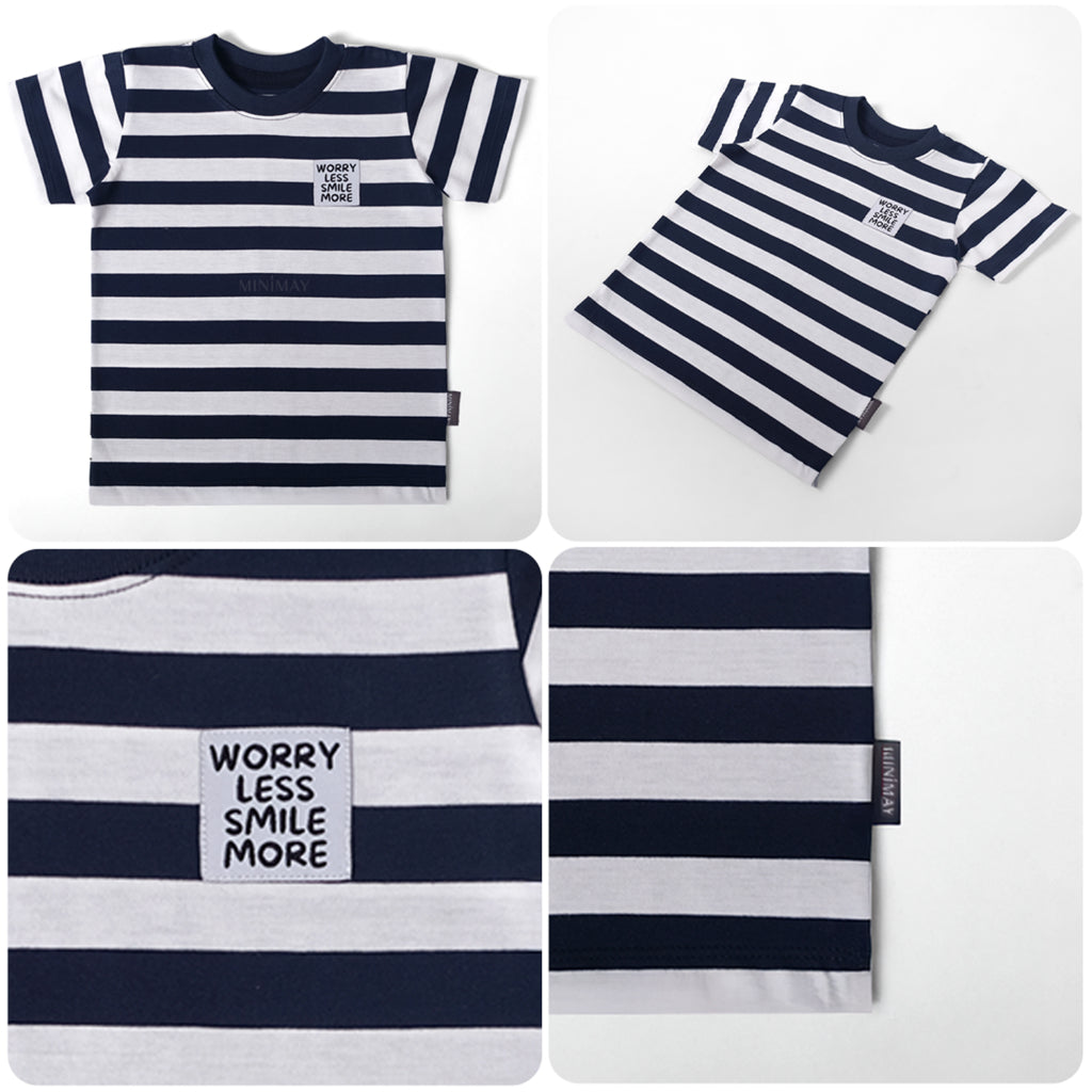 MINIMAY Kaos Stripes Patch Salur Patch