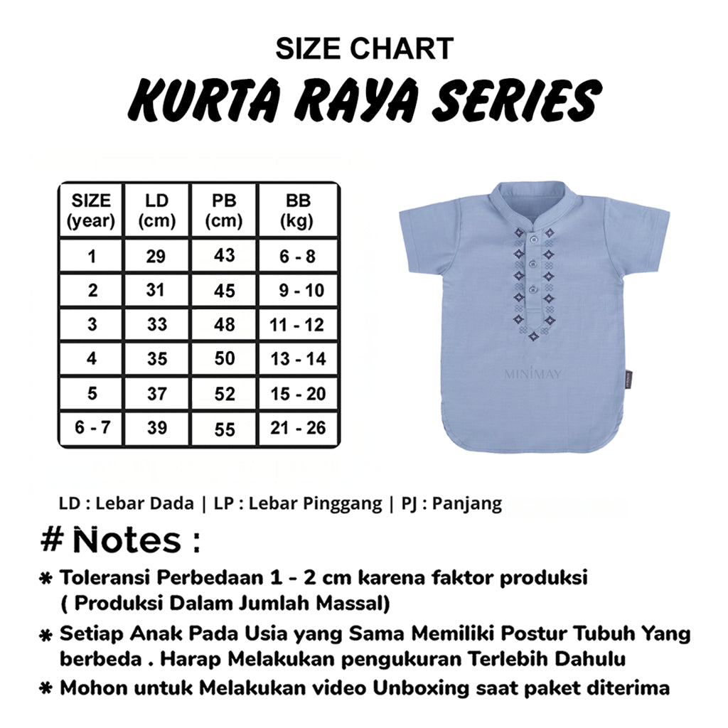 Kemeja Kurta Kareem