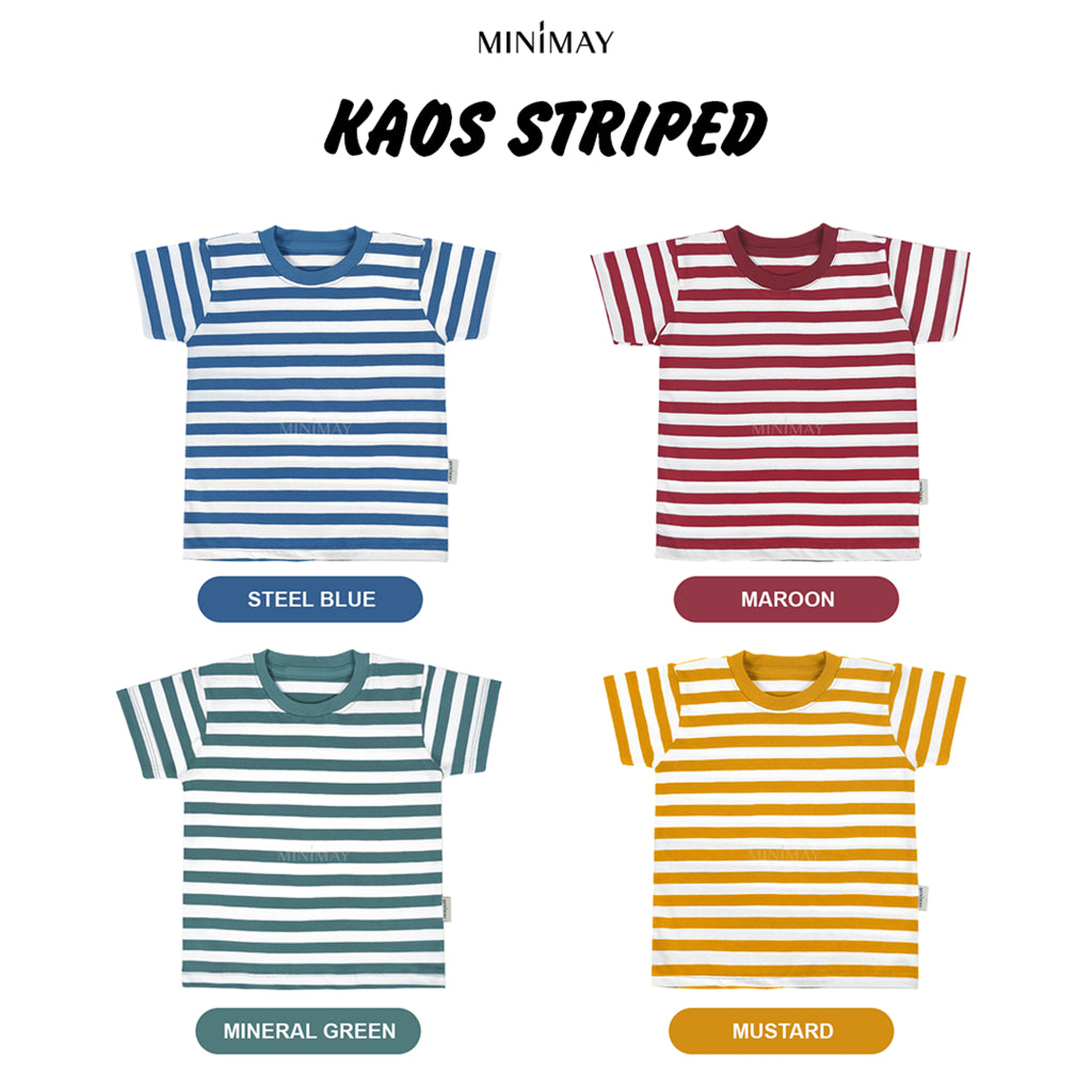 MINIMAY Kaos Striped Tee Versi 2