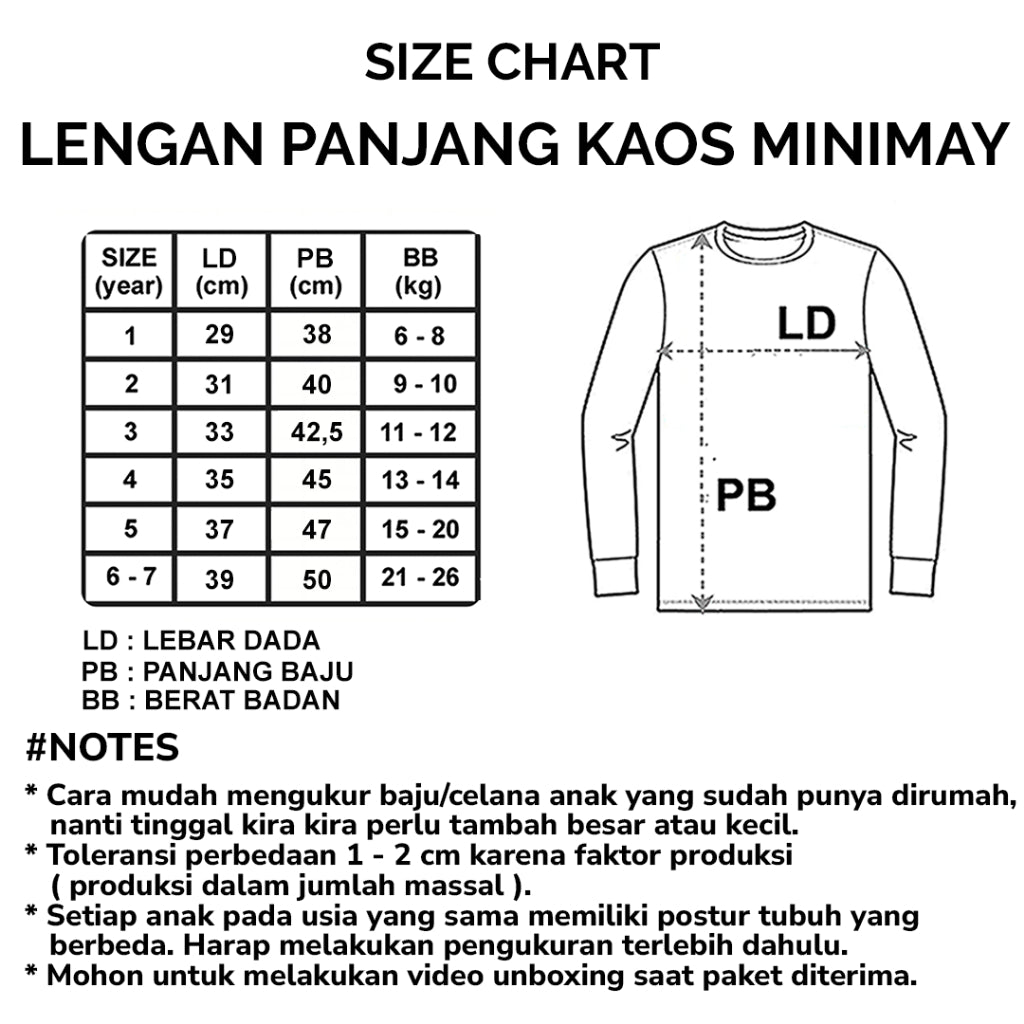 MINIMAY Kaos Three Tone KLPK