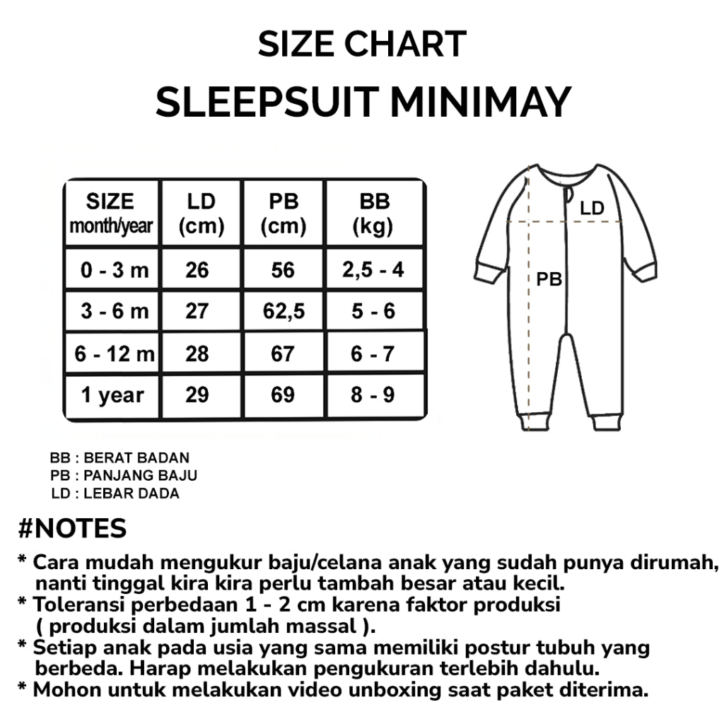 MINIMAY Sleepsuit