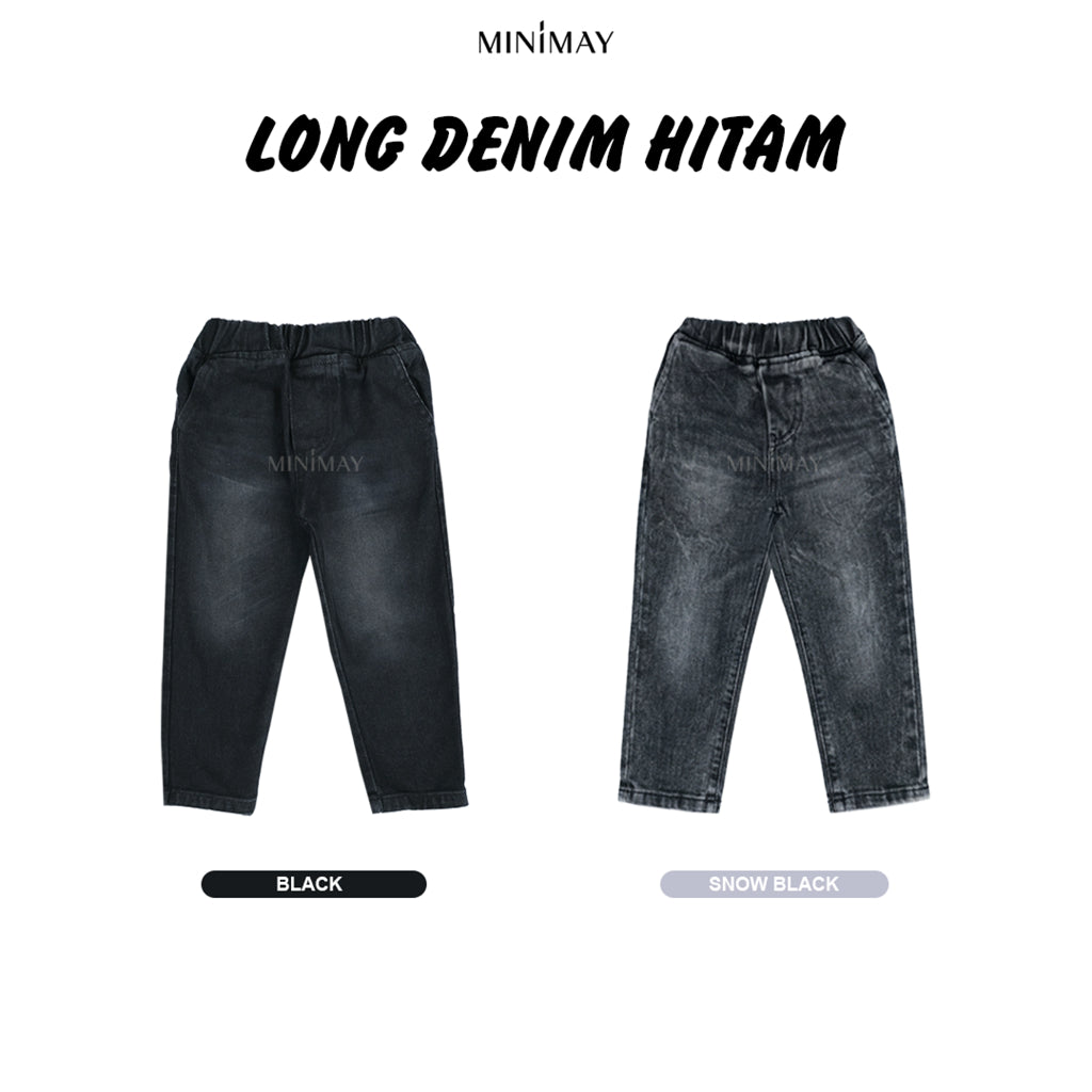 Long Denim Hitam