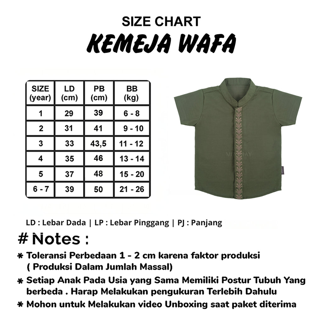 Kemeja Wafa