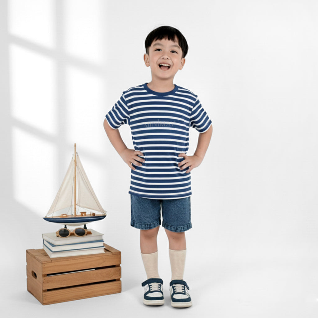 MINIMAY Kaos Striped Tee Versi 2