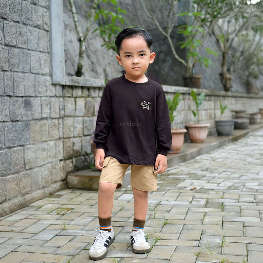 MINIMAY Kaos Lengan Panjang Dino