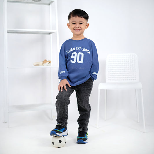 MINIMAY Celana Long Denim Hitam