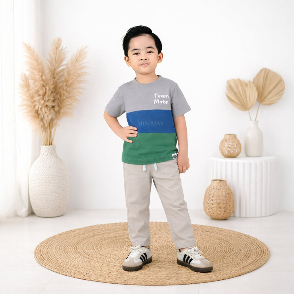 MINIMAY Kaos Anak Three Block TBV02