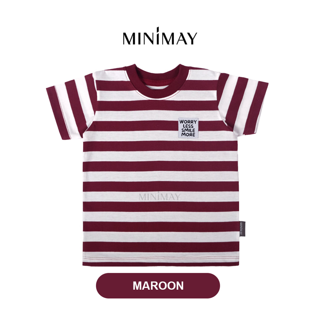 MINIMAY Kaos Stripes Patch Salur Patch