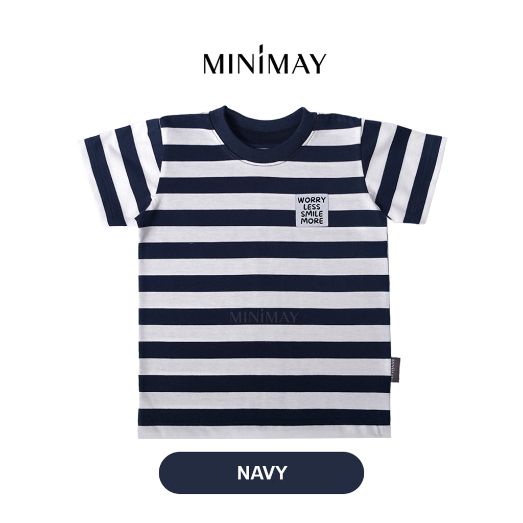 MINIMAY Kaos Stripes Patch Salur Patch