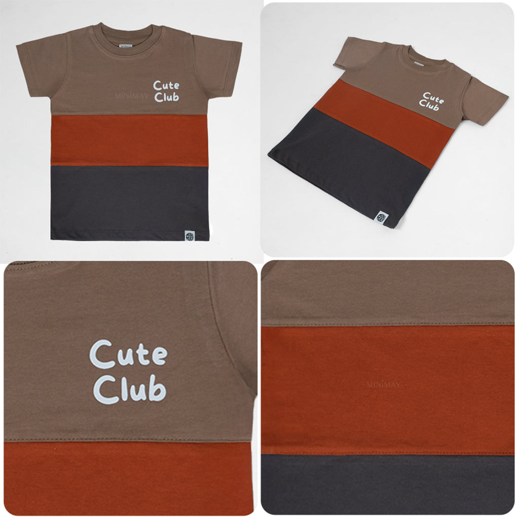 MINIMAY Kaos Anak Three Block TBV02