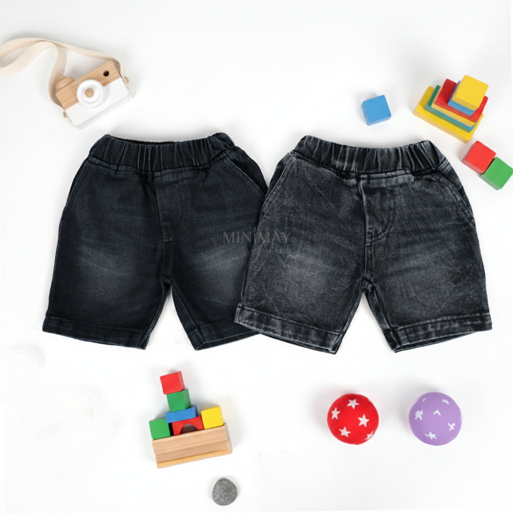 Short Denim Hitam