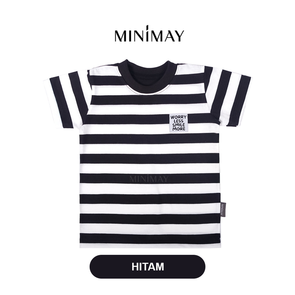 MINIMAY Kaos Stripes Patch Salur Patch