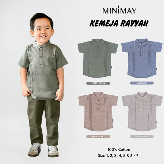 MINIMAY Kemeja Rayyan Dobby