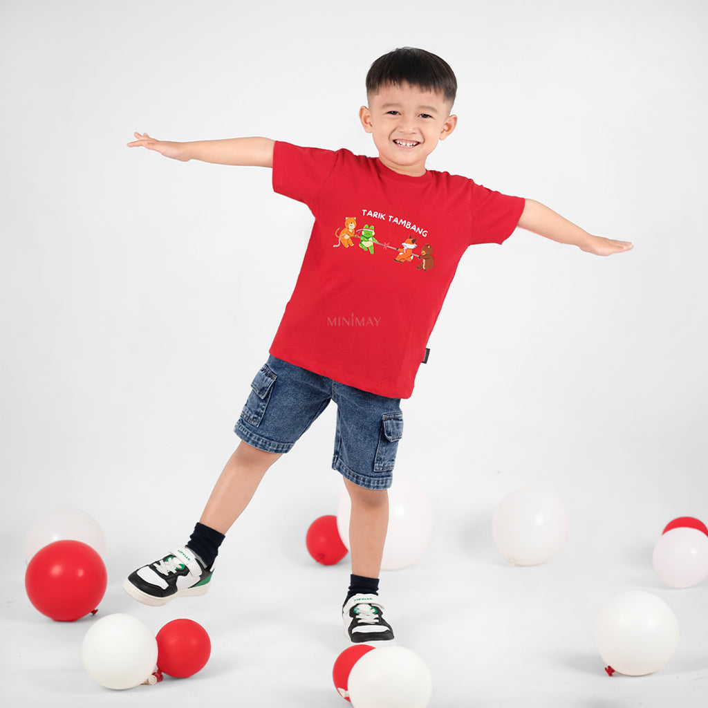 MINIMAY Kaos Anak 17 Agustus Baju Lomba