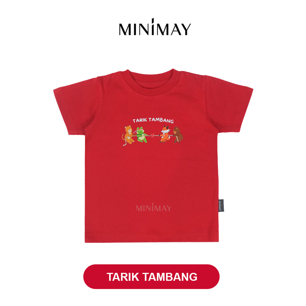 MINIMAY Kaos Anak 17 Agustus Baju Lomba