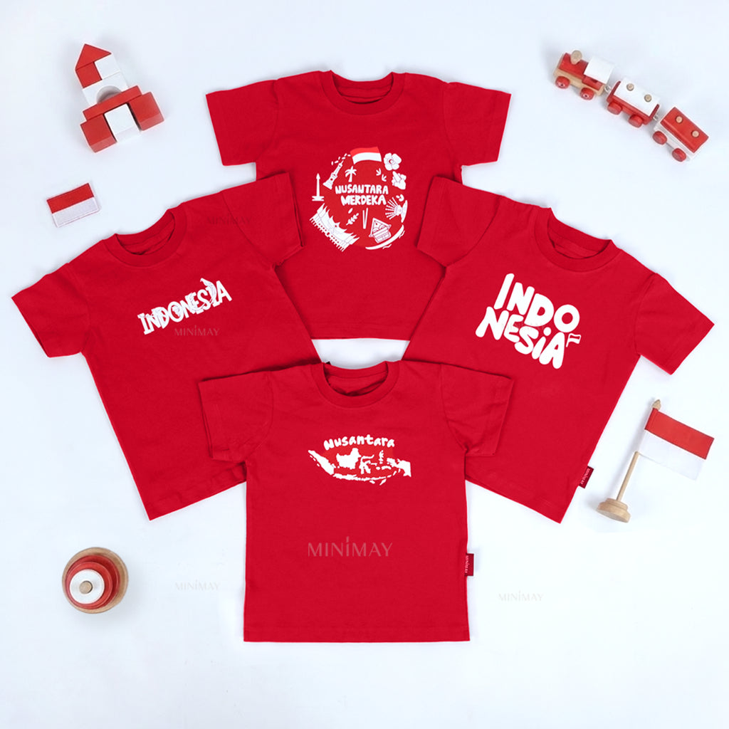 MINIMAY Kaos Anak Merah Putih
