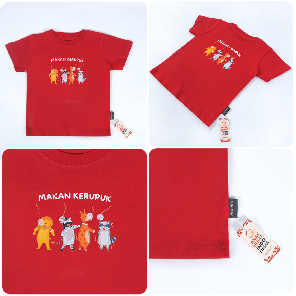 MINIMAY Kaos Anak 17 Agustus Baju Lomba