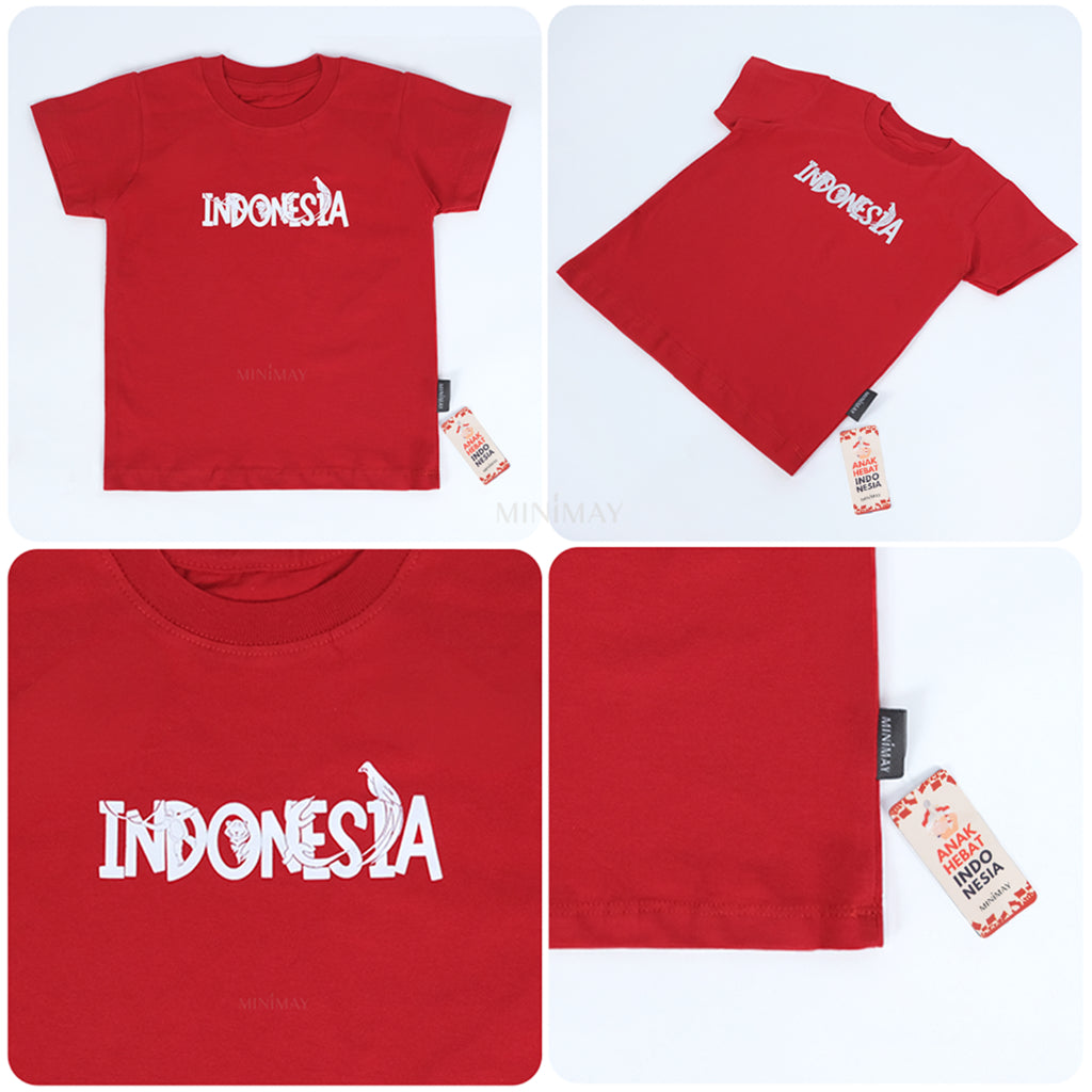 MINIMAY Kaos Anak Merah Putih