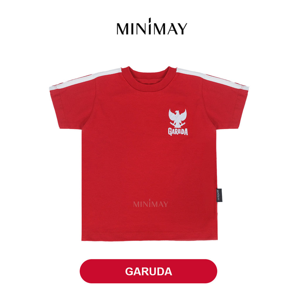 Kaos Anak 17 Agustus Indonesia Baju Merah Putih Kombinasi Usia 1 2 3 4 5 6 7 Tahun