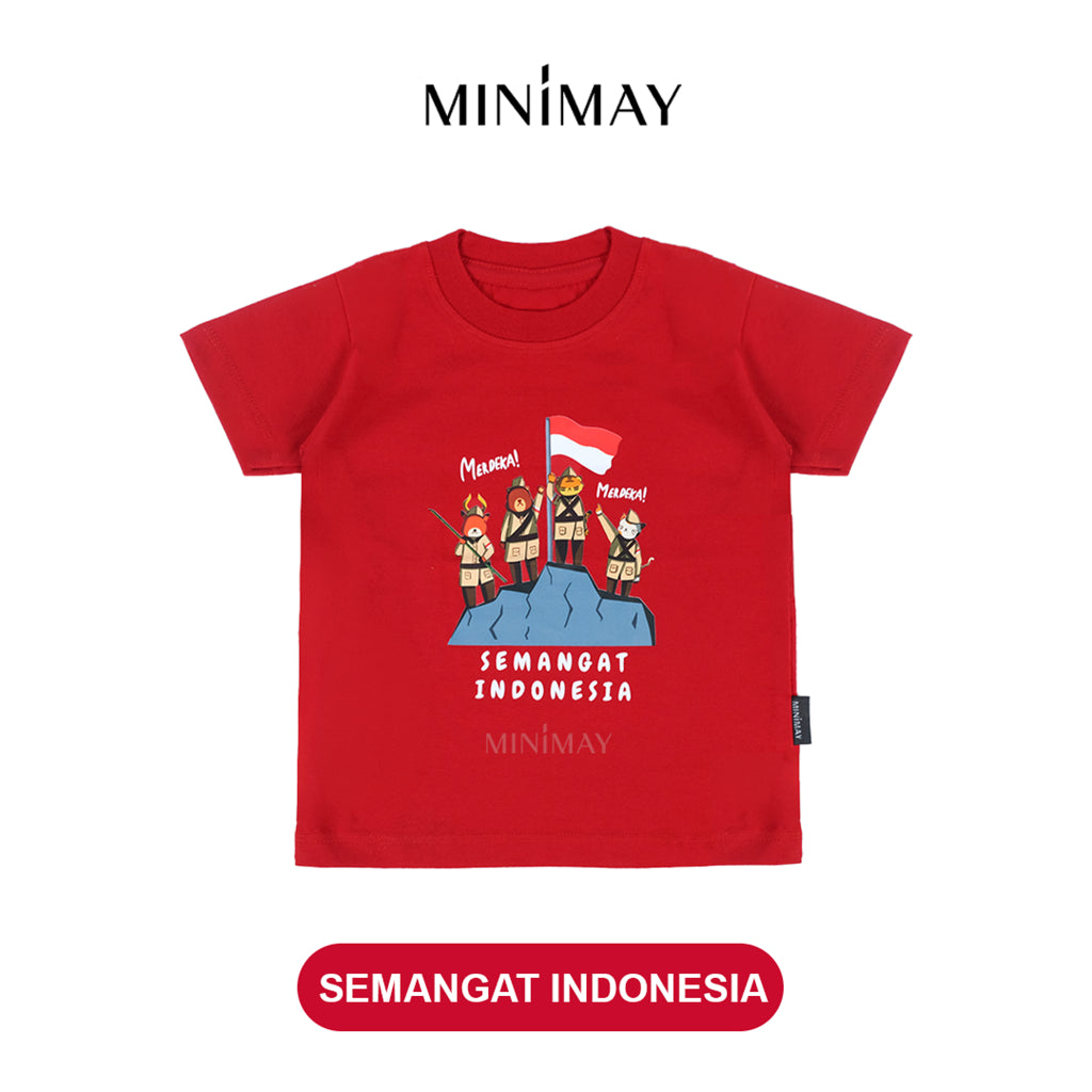 MINIMAY Kaos Anak 17 Agustus Baju Lomba